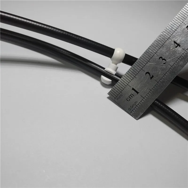 

100PCS/LOT Cycling Brake Derailleur Shift hose Line Tube adapter Clip