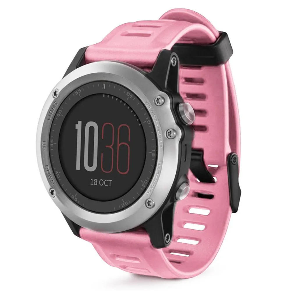 26 мм ремешок для часов Ремешок для Garmin Fenix 5X Plus 3 3HR сапфир D2 Браво часы ремешок силиконовый Easyfit ремешок 22 см