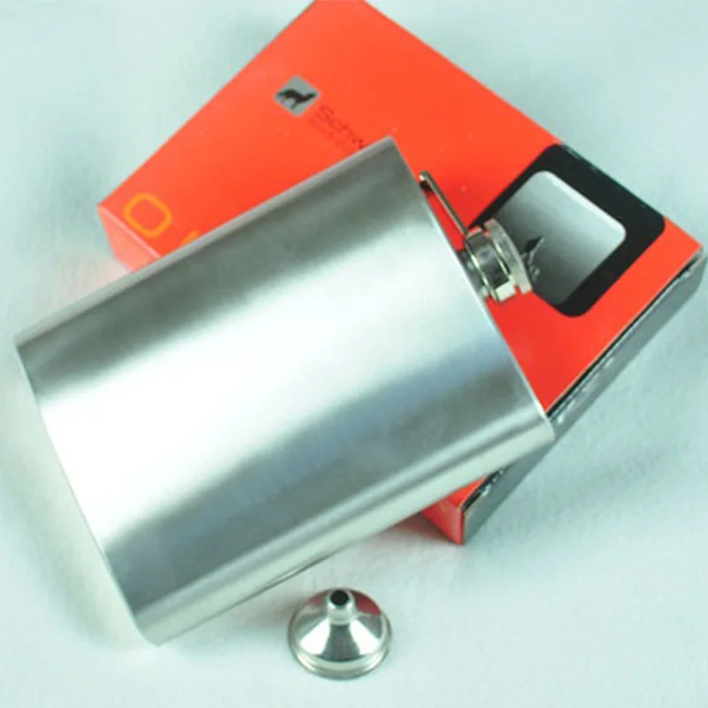 18 унций нержавеющая сталь большой емкости Виски Ликер Вино бедра колба Алкоголь