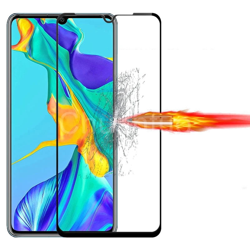 Полная защита экрана для Huawei P30 Lite Защита от царапин защитная пленка Закаленное