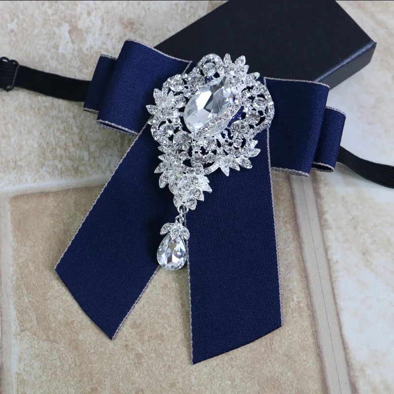 Алмазный Британский мужской галстук бабочка и женский для Женский Галстук s 2017
