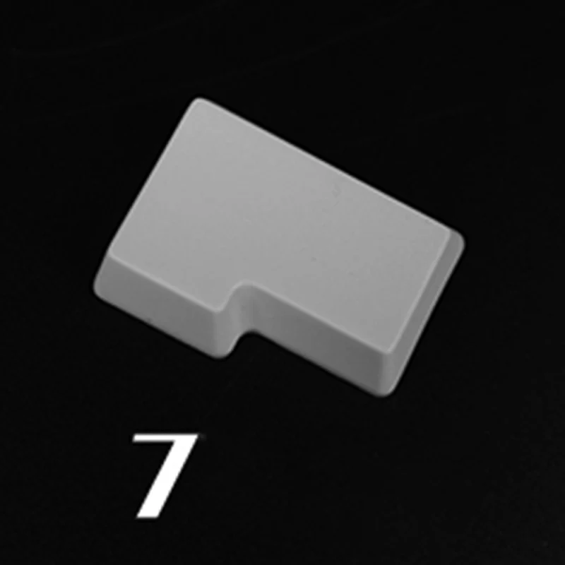 Чистый белый колпачок ключа без букв для переключателей Cherry Mx механическая