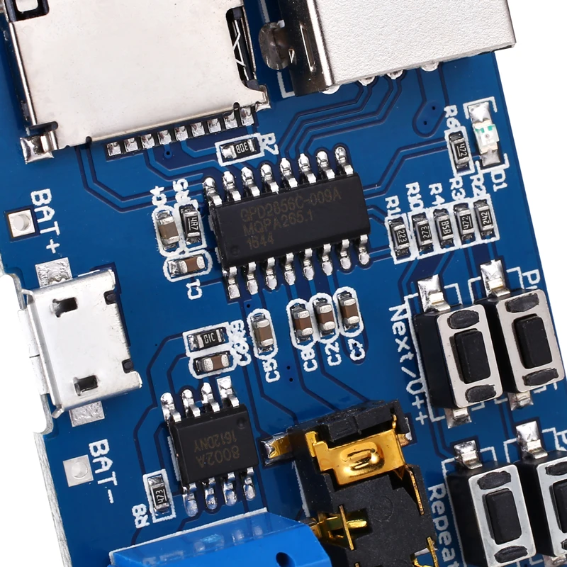 Плата декодирования Mp3 без потерь поставляется с модулем усилителя мощности