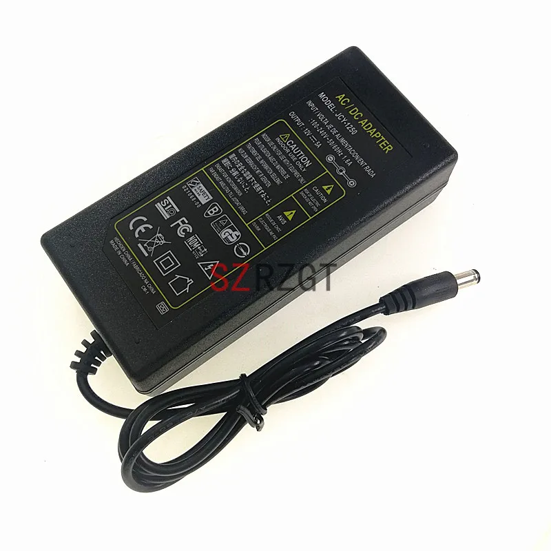 AC110 220V адаптер питания трансформатор Светодиодная лента 2A 3A 5A 8A DC 5V 12V 24V US/EU/UK/AU