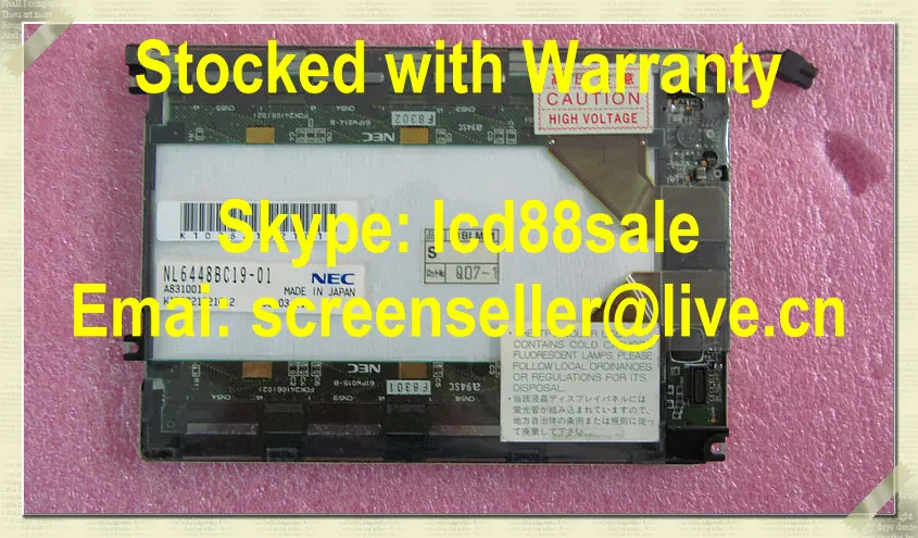 best price and quality  original  NL6448BC19-01   industrial LCD Display