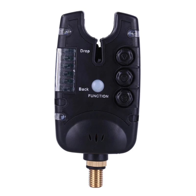 Сигнализатор поклевки для рыбалки с 6 светодиодами индикатор регулируемым тоном