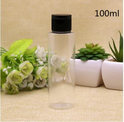 100 ml 50 шт 100 мл Пустые Пластиковые Упаковочные бутылки парфюмерное эфирное масло многоразового использования косметические контейнеры - Цвет: 100 ml