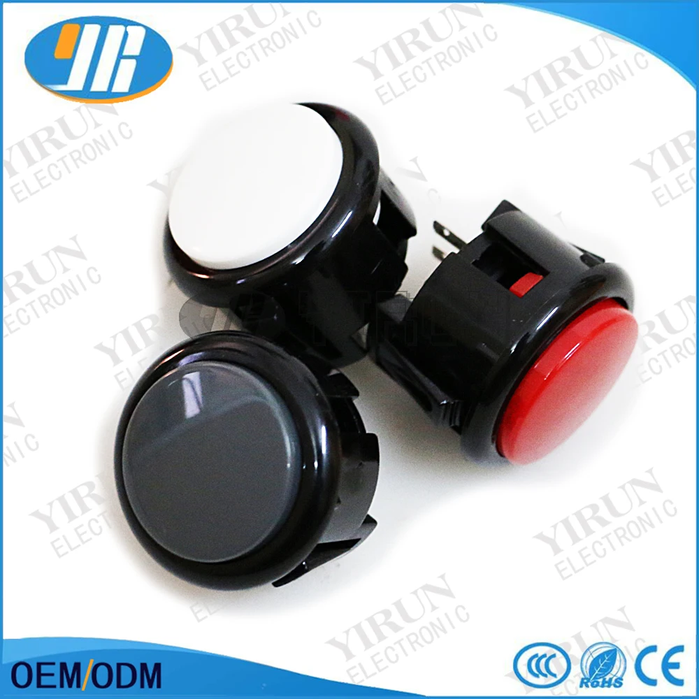 100pcs free shipping 30mm cassette button arcade game machine Fighting KOF animation frame | Спорт и развлечения