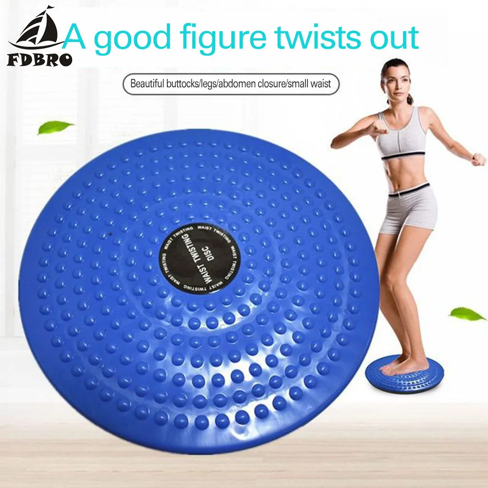 Plastic Waist Twist Disc Yoga Board Body Building Fitness Slim Weight Loss Foot Massage Plate Twister Exercise Gear | Спорт и