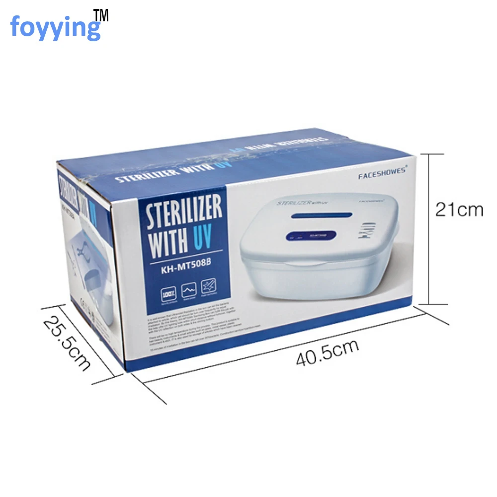 

Foyying 6.5L Sterilizer Nail Art Nail Sterilizer Manicure UV Disinfection Machine Sterilizer Nail Tools Sterilizer