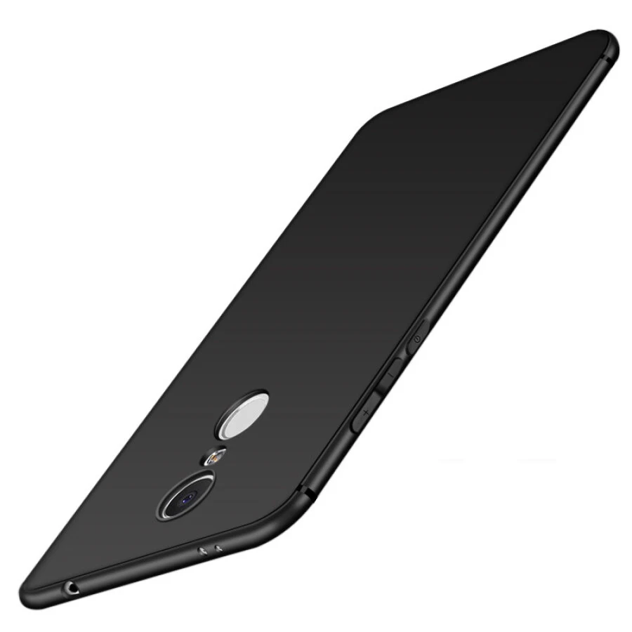 black HOTSWEI чехол для Xiaomi Redmi Note 4 X 4X Высокое качество Матовый ТПУ мягкий силиконовый защитный чехол для Xiaomi Redmi Note 4X чехлы - Цвет: black
