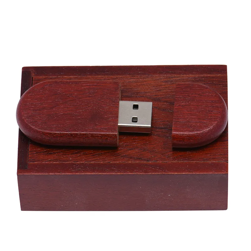 Redwood usb box Joster Деревянный USB 2,0 с коробкой usb флэш-накопитель лазерная гравировка ручка привод 4 ГБ 8 ГБ 16 ГБ 32 ГБ 64 ГБ Флешка для фотосъемки - Цвет: Redwood usb box