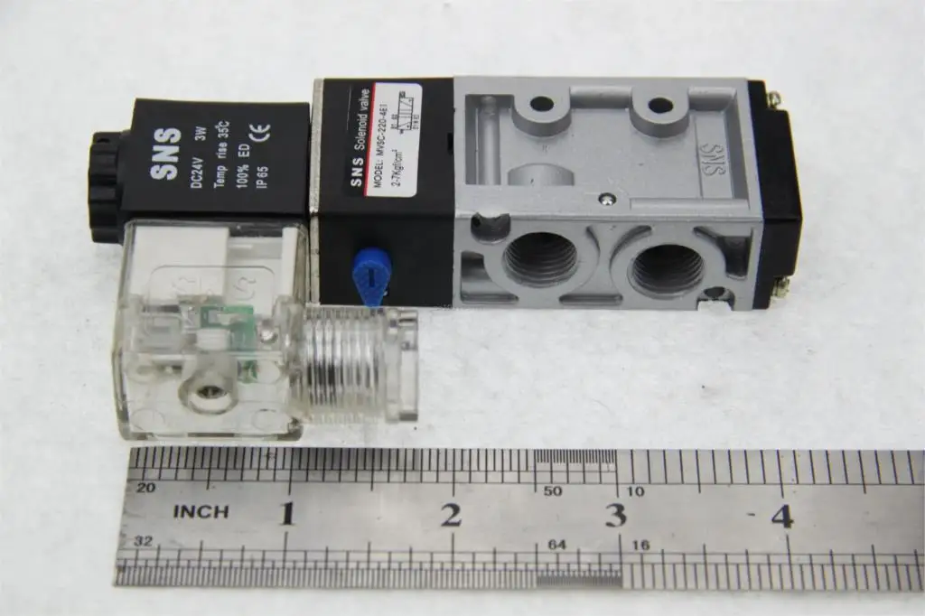 Электромагнитный пневматический клапан MVSC-220-4E1 1/4 &quotPT DC24V 5 портов 2 Pos тип Mindman |