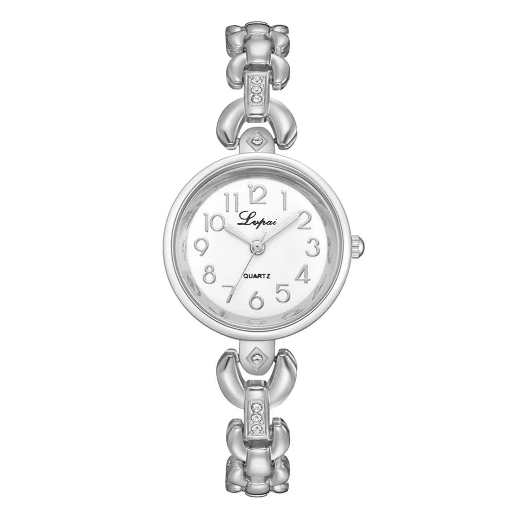 Часы женские кварцевые аналоговые из нержавеющей стали | Наручные часы