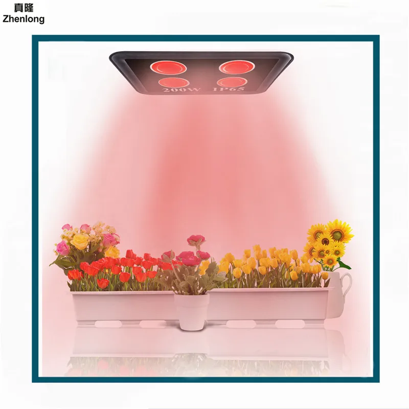 Сельскохозяйственный свет 200 вт полный спектр для комнатных теплиц выращивания