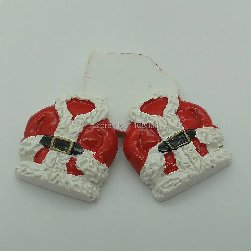 1 шт./лот рождественское пальто из смолы с плоским дном для папы 29 мм кабошоны