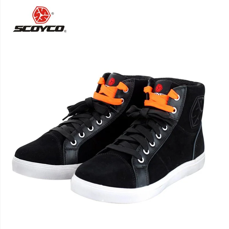 SCOYCO/мотоциклетные ботинки модная повседневная одежда обувь для езды на