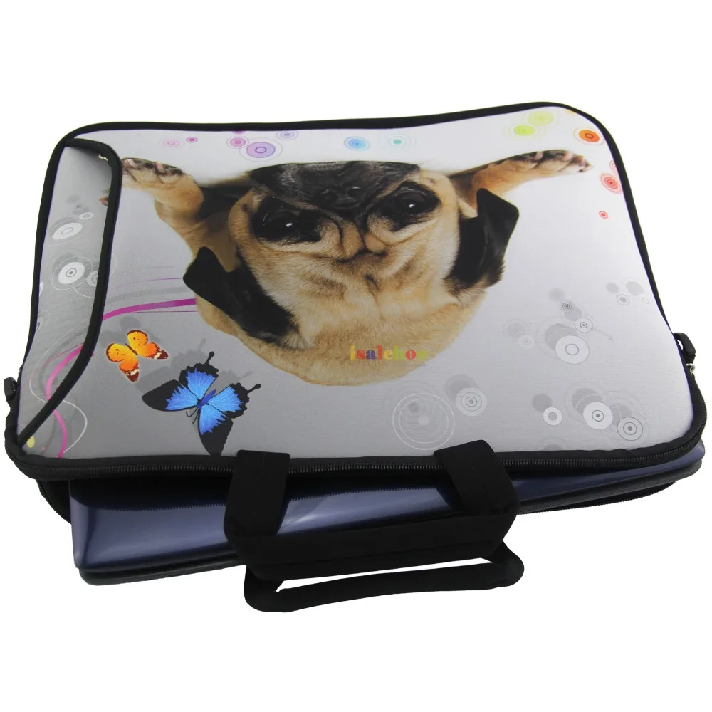 Сумка с леопардовым принтом для ноутбука 15 &quot сумка на плечо + ручка карманная