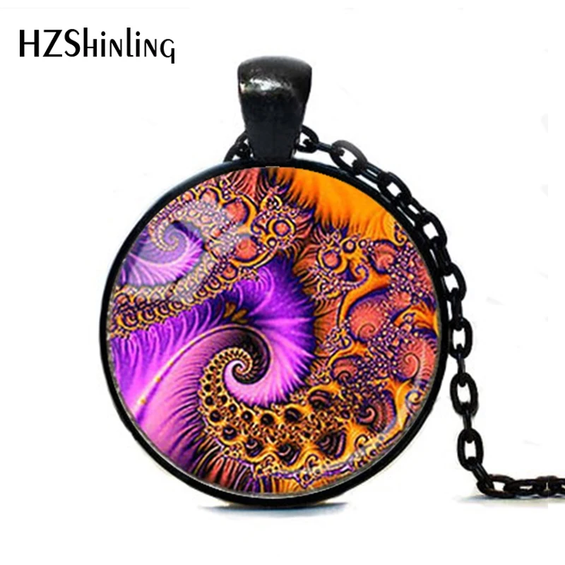 Подвеска NZ в виде священного геометрического папоротника ожерелье водного и