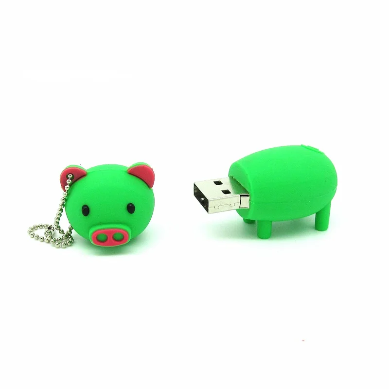 В наличии 5 цветов с изображением милой свинки для мальчиков famiy USB флеш