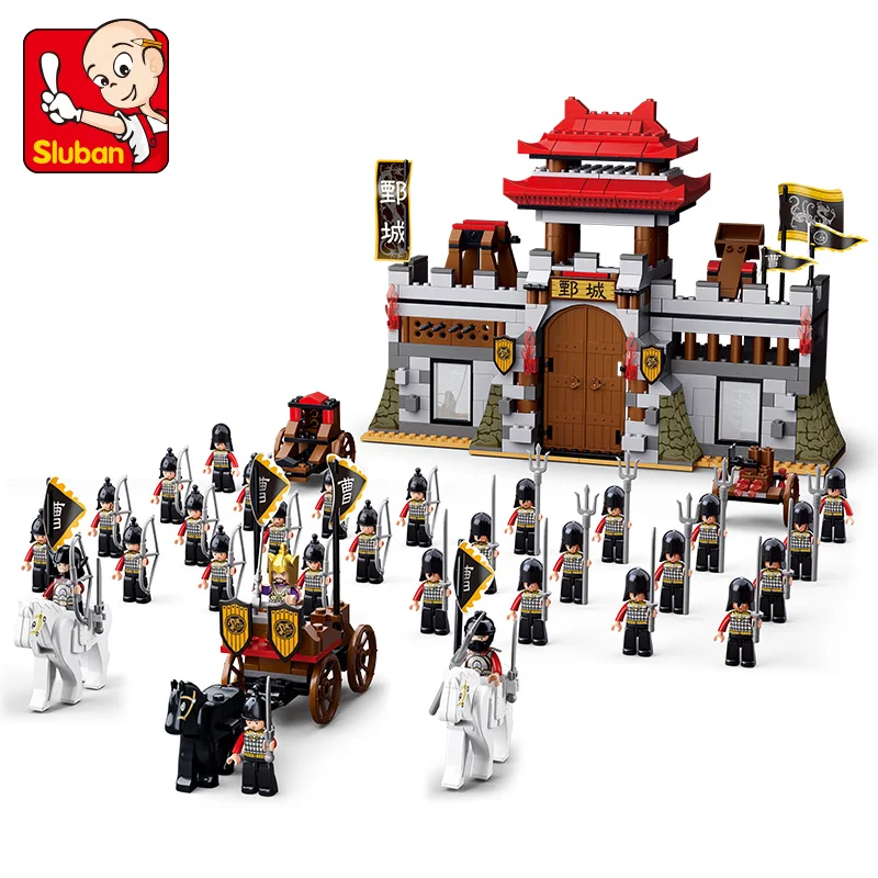 Модель Строительные наборы Совместимость с loge городской замок 3D блоки