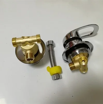 2 ways Screw thread Настенный 2/3/4/5 способа розетки шунтирующий клапан смеситель для душа винт или интубации душевая кабина душевая комната латунный смеситель - Цвет: 2 ways Screw thread