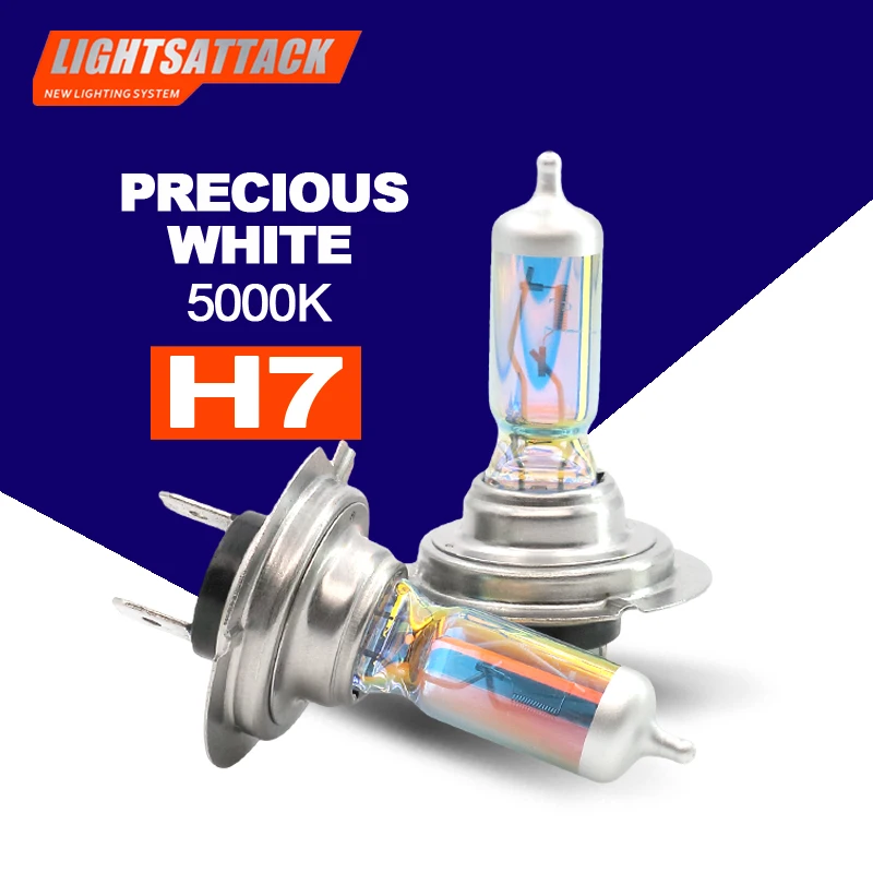 

PEGASUS Car Halogen Headlight H7 1500lm Auto Bulb Headlamp 5000K