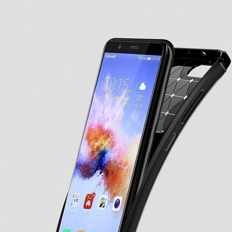 Мягкий ТПУ чехол для Huawei Honor 7X силиконовый задней панели телефона 7 X Для BND-L21 5 93
