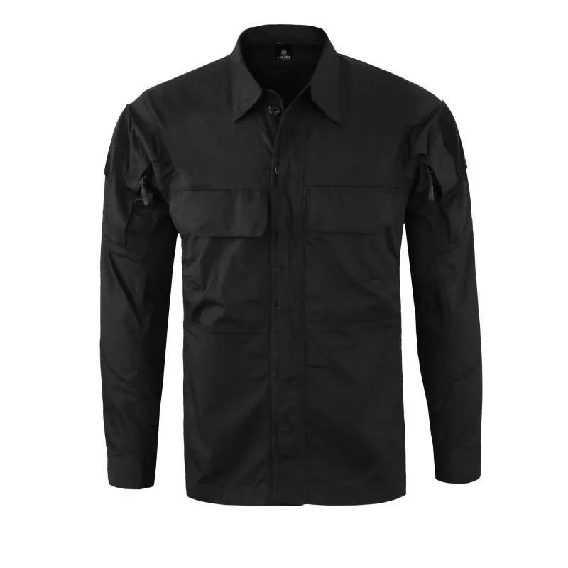 Мужская тактическая рубашка для походов рыбалки клетчатой ткани износостойкая