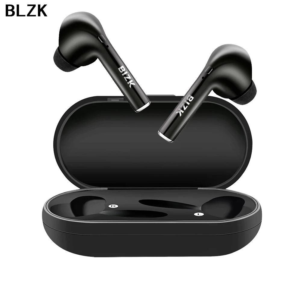 BLZK Bluetooth наушники TWS наушники беспроводные Bluetooth наушники стерео гарнитура Bluetooth наушники с микрофоном и зарядным устройством
