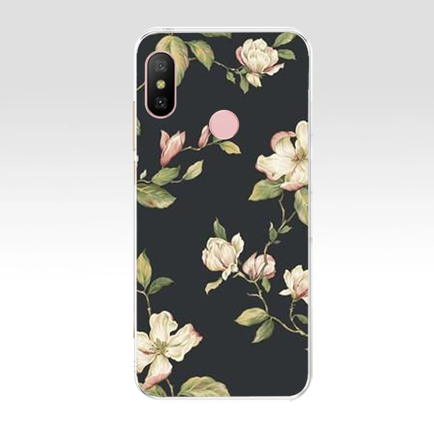 4 B силиконовый чехол для Xiaomi mi A2 LITE, чехол с полной защитой, мягкая задняя крышка из ТПУ, чехол для телефона s для Xio mi A2 LITE, бампер - Цвет: 4