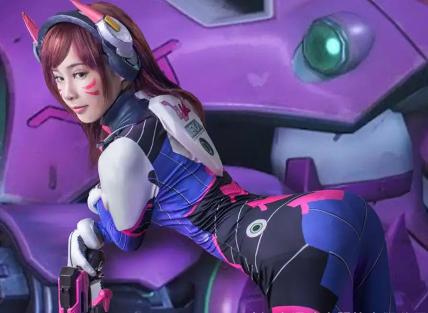 D. VA костюм пистолет гарнитура Броня 3D принт Классический кожи боди Хэллоуин косплей два зентай костюм на заказ для детей и взрослых