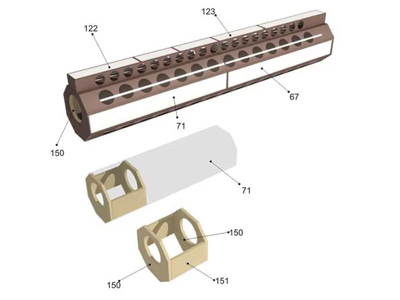 DIY 1:1 MK18 Штурмовая винтовка пистолет Бумажная модель Сборка ручной работы 3D игра-головоломка детская игрушка