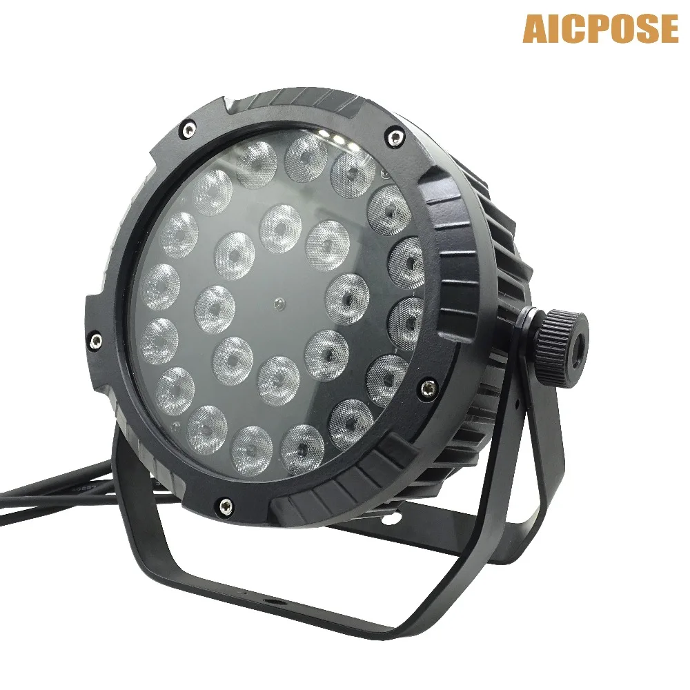 IP65 Открытый водонепроницаемый Led Par свет 24x18 Вт RGBWA UV 6in1 LED 24*18 DMX512 контроль
