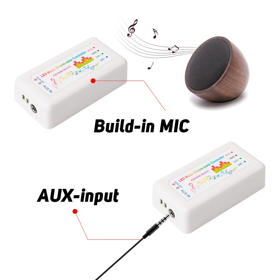 Bluetooth музыка мечта цветной контроллер DC5 24V 13 клавиш Радиочастотный пульт WS2812B WS2811
