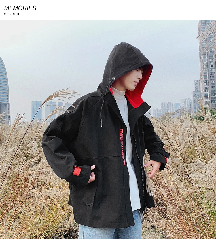 Хаки Куртка карго для мужчин японский Swag Хип Хоп куртки в уличном стиле для мужчин s повседневное Erkek Монт пальто Heren Kleding Панк Rave одежда 5J84