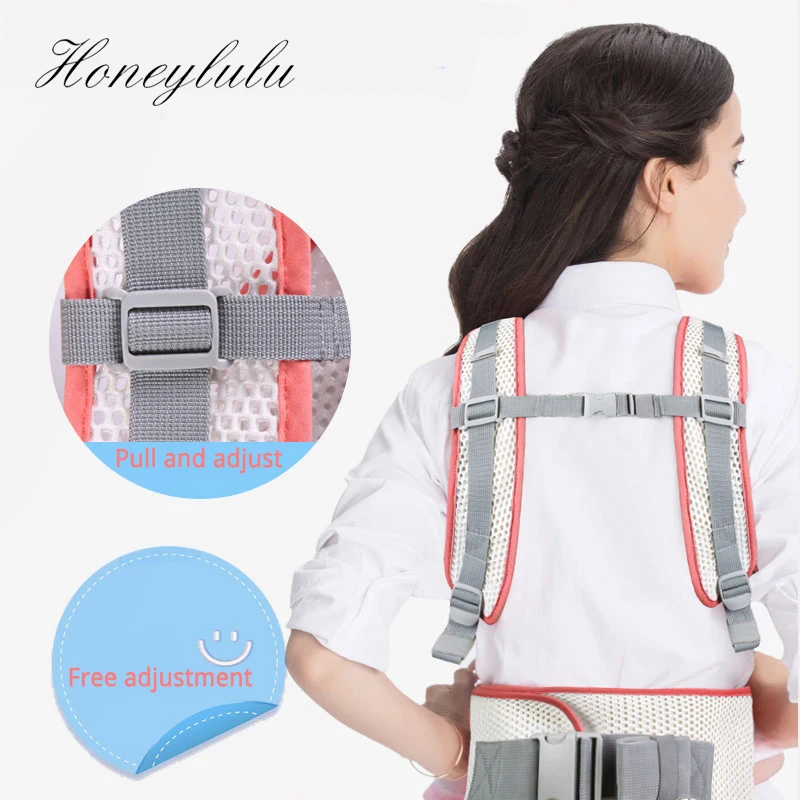 Honeylulu дышащая летняя детская переноска Хипсит(пояс для ношения ребенка) слинг для новорожденных кенгуру для ребенка Ergoryukzak Детский рюкзак Хипсит