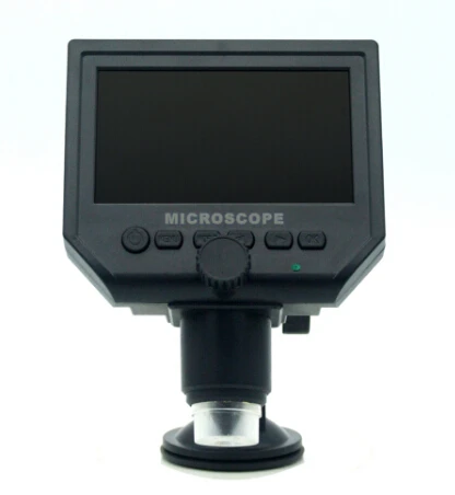 1-600x G600 цифровой микроскоп 4," lcd USB microscopio видео камера рекордер HD 3,6 мегапикселей с 1080P/720 P/VGA широкое использование - Цвет: EU Plug