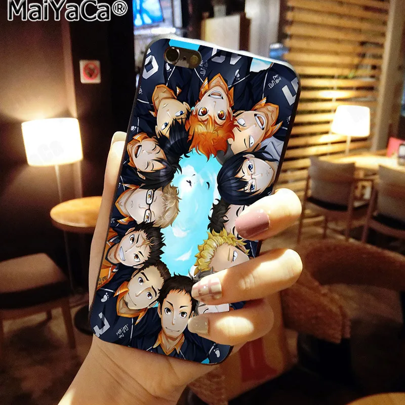 MaiYaCa коллекция Haikyuu Soulmate Новое поступление Модный чехол для телефона Apple iphone 11 pro 8 7