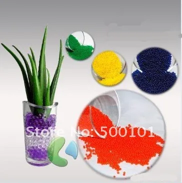 1000 пакетов/лот 5 г/пакет волшебное растение кристаллический грунт водяной бисер