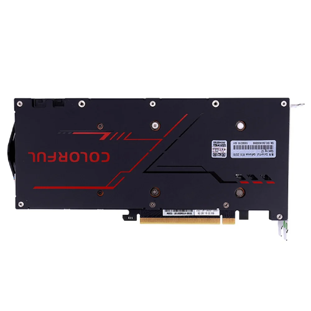 Оригинальная Красочная видеокарта GeForce RTX 2060 Gaming GT 6GB 1365MHz GDDR6 192bit 12nm HDMI DVI