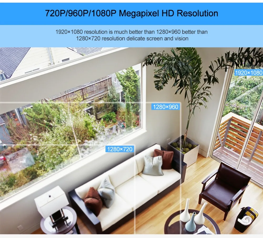Misec 2.0mp WI FI 2.4 г комплект plug & play 1080 P VGA/HDMI P2P IP из металла Камера полный HD ночного