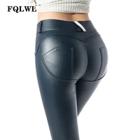 fqlwl faux pu leather leggings women leggins high waist sexy black leggings push up jegging warm winter leggings for women pants