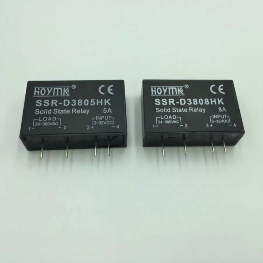 Печатная плата предназначенная для штырьков SSR D3805HK 5A/8A DC AC твердотельное