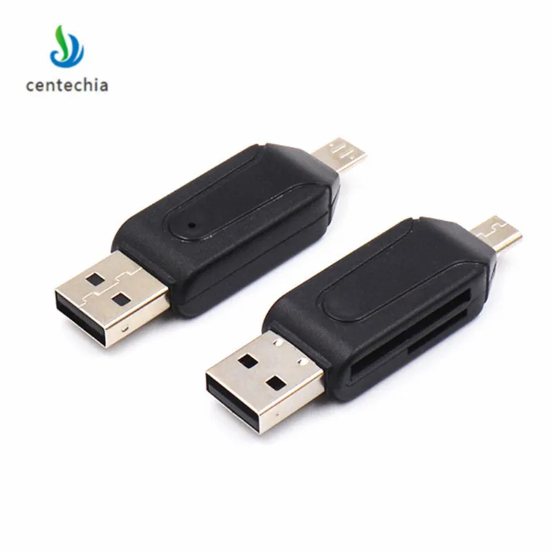Centechia высококачественный мини USB 2 0 кардридер для Micro SD карты TF адаптер Plug and Play