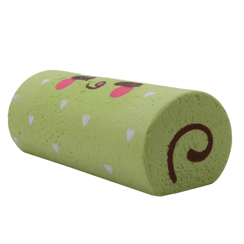 Новый дизайн Swiss Roll Торт Форма Моделирование игрушки замедлить рост Squeeze отскок