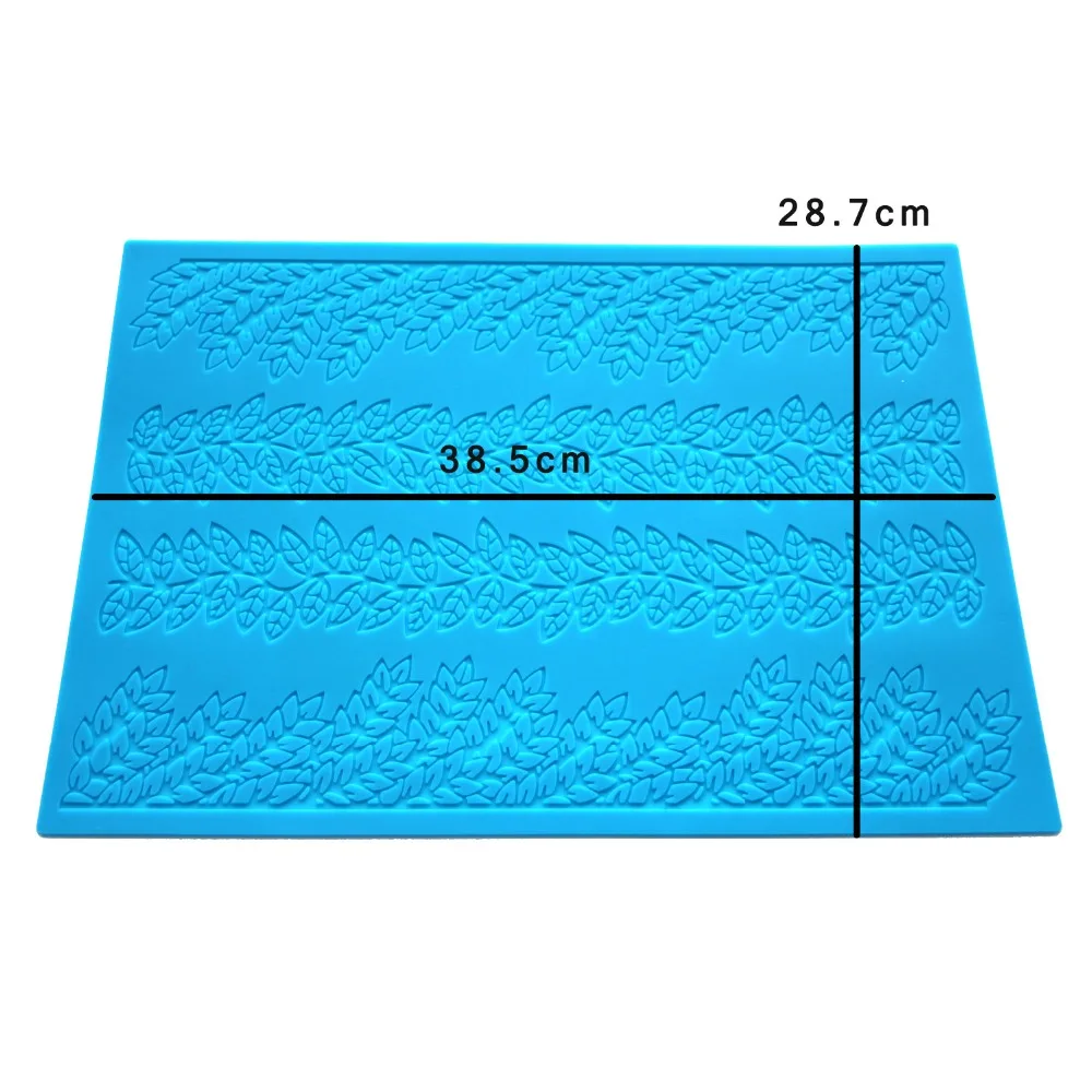 NPC силиконовый кружевной коврик клейкая паста многожильный узор в виде листьев