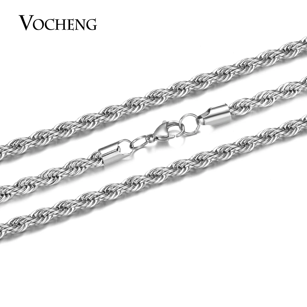 Браслет-цепочка из нержавеющей стали с застежкой-лобстером | Украшения и