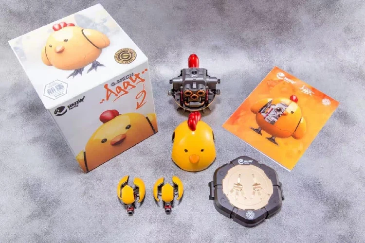 Модели фанатов в наличии супер милая куриная экшн фигурка из сплава|action figure|robot