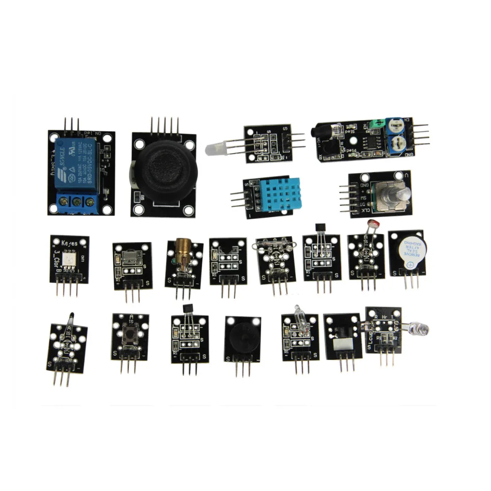 Ultimate 37 в 1 Набор сенсорных модулей для обучающего пользователя Arduino &amp Raspberry Pi MCU |